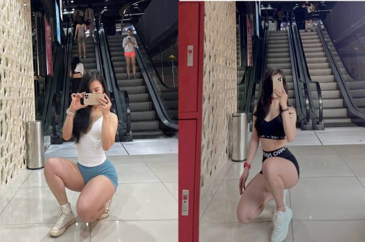 Cùng em gymer chung phòng tập vụng trộm